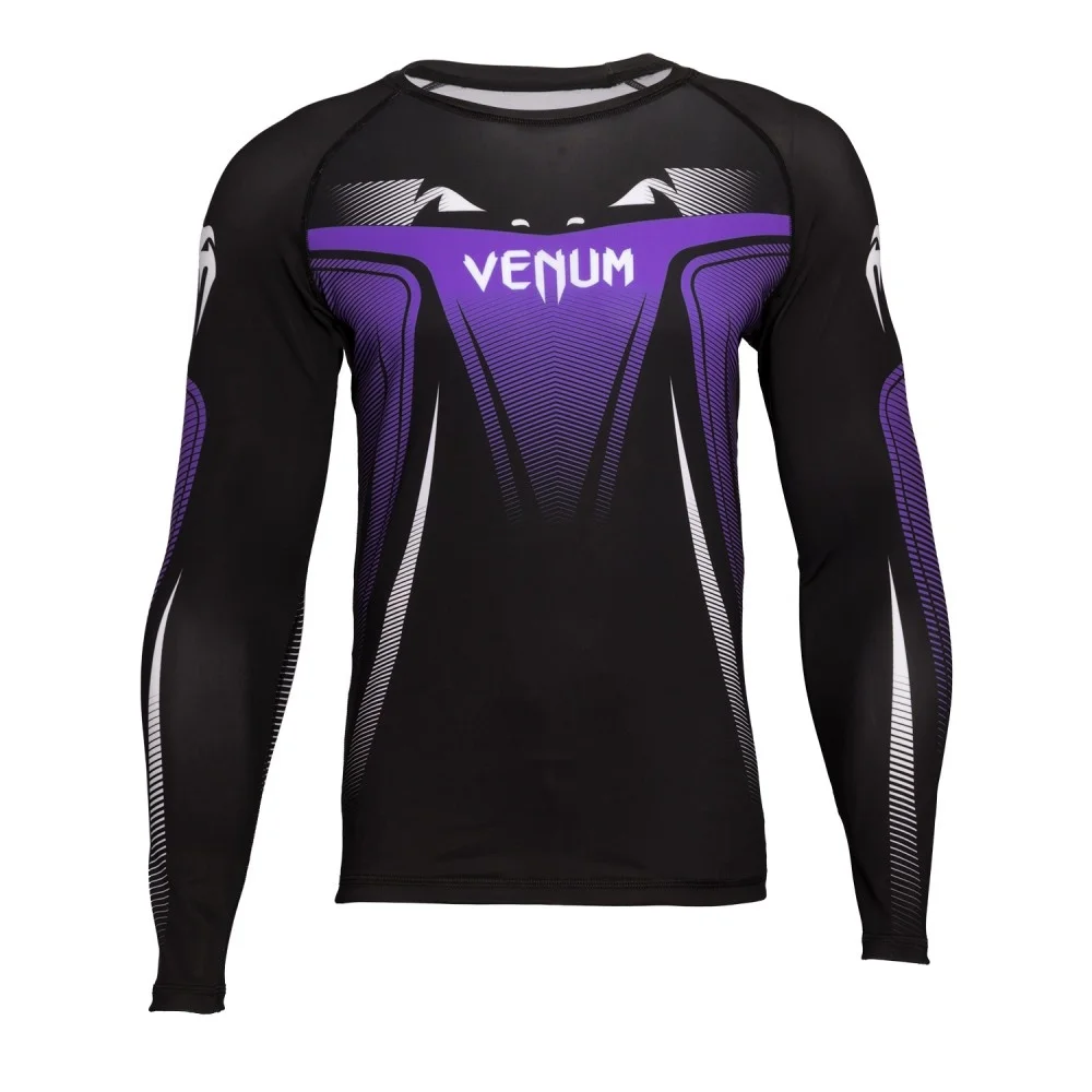 Sports Compression Long Sleeve Top Men's Fitness Training Running Elastic Athletic Wear