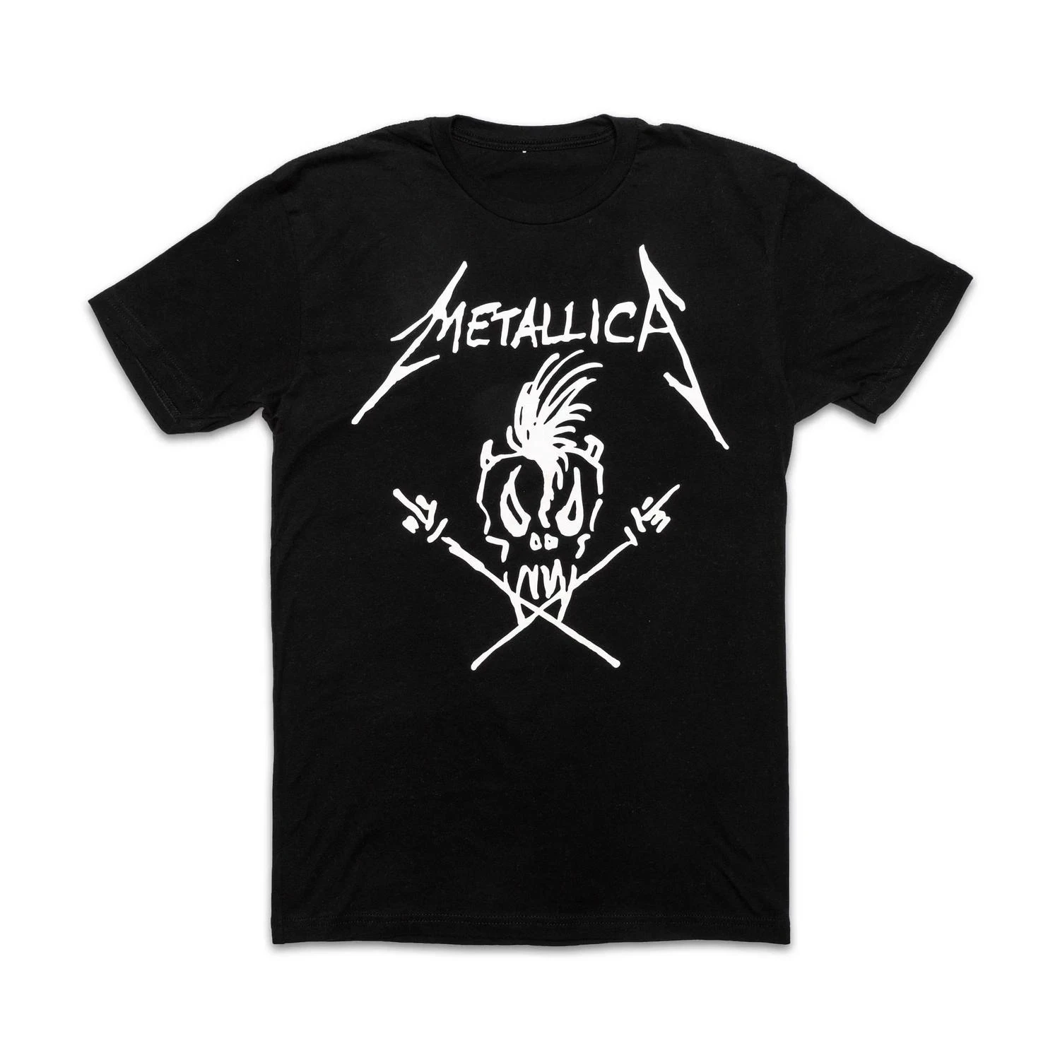2026 Metallica Band T-Shirt 100% Cotton Graphic Tee Men Women Summer Streetwear Top