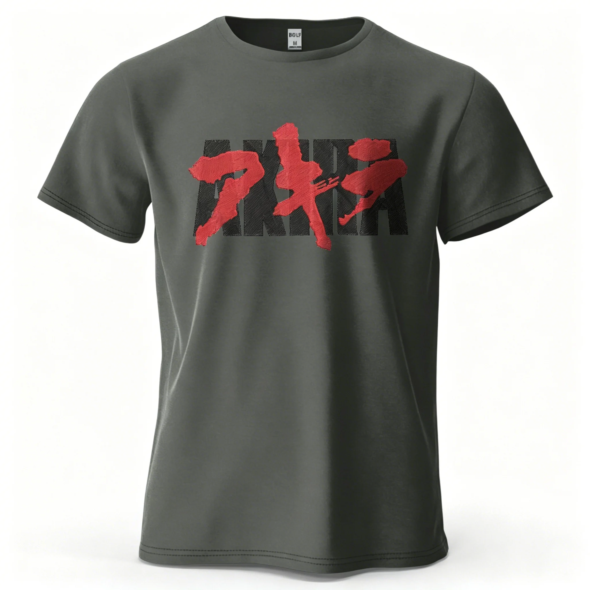 Unisex Akira Anime T-shirt Retro 90s Manga Graphic Print Casual Crew Neck Short Sleeve Loose Cotton Streetwear Tee for Men Women