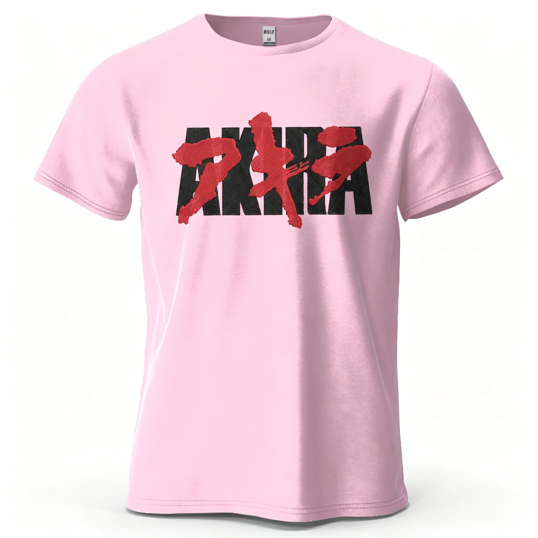 Unisex Akira Anime T-shirt Retro 90s Manga Graphic Print Casual Crew Neck Short Sleeve Loose Cotton Streetwear Tee for Men Women