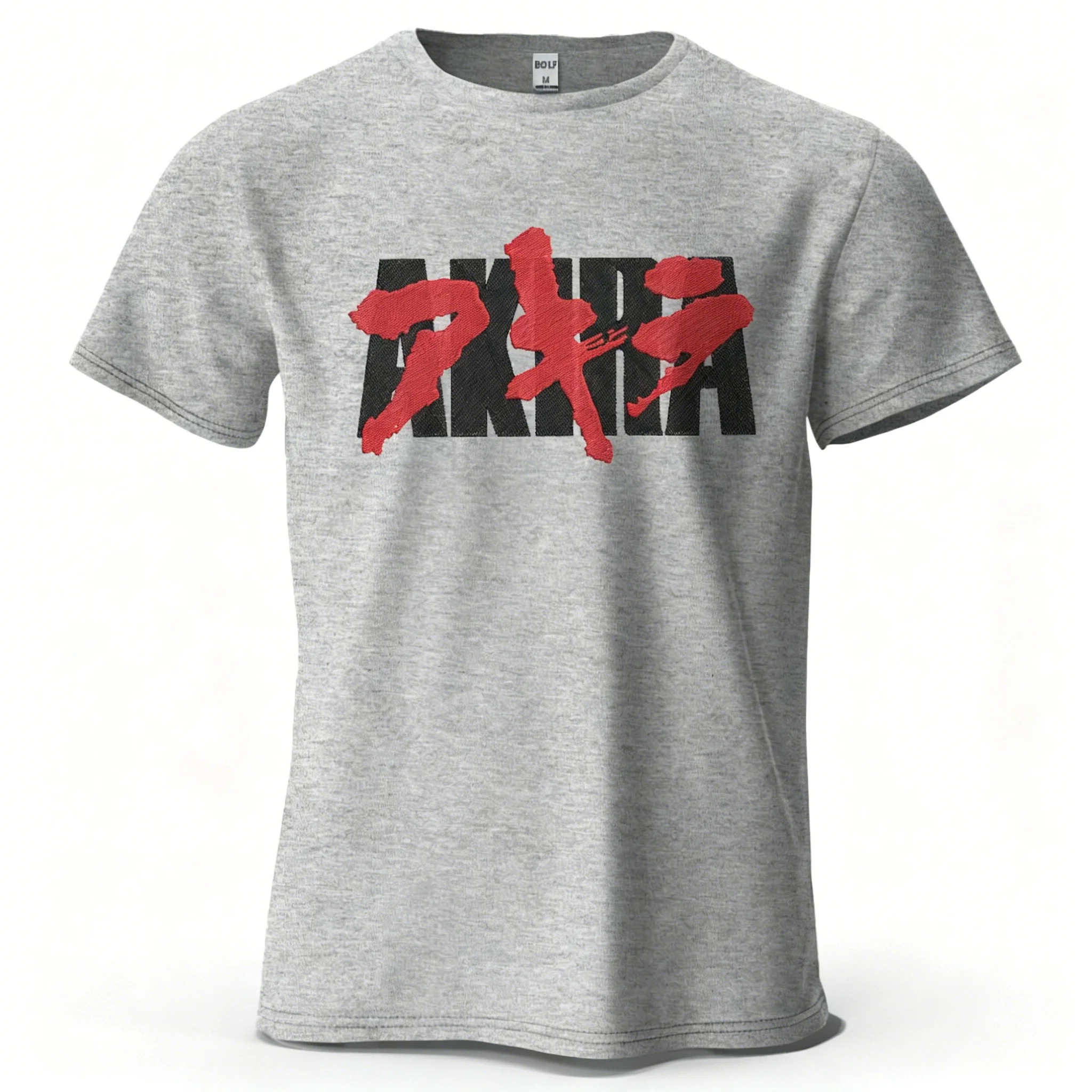 Unisex Akira Anime T-shirt Retro 90s Manga Graphic Print Casual Crew Neck Short Sleeve Loose Cotton Streetwear Tee for Men Women