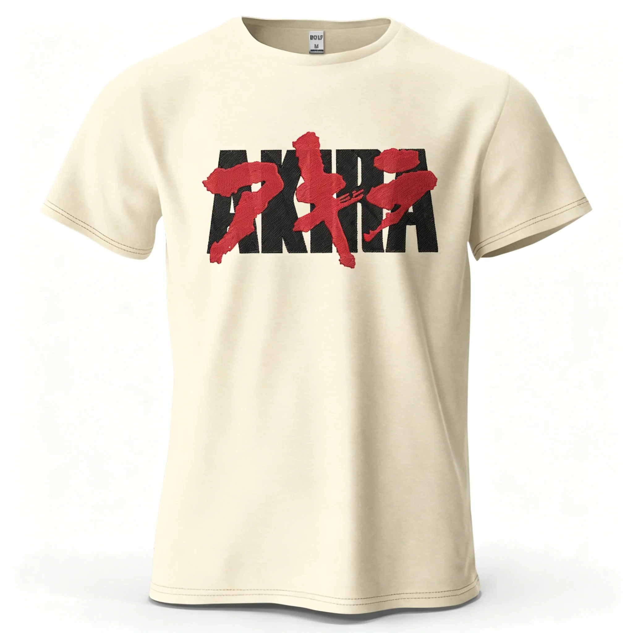 Unisex Akira Anime T-shirt Retro 90s Manga Graphic Print Casual Crew Neck Short Sleeve Loose Cotton Streetwear Tee for Men Women