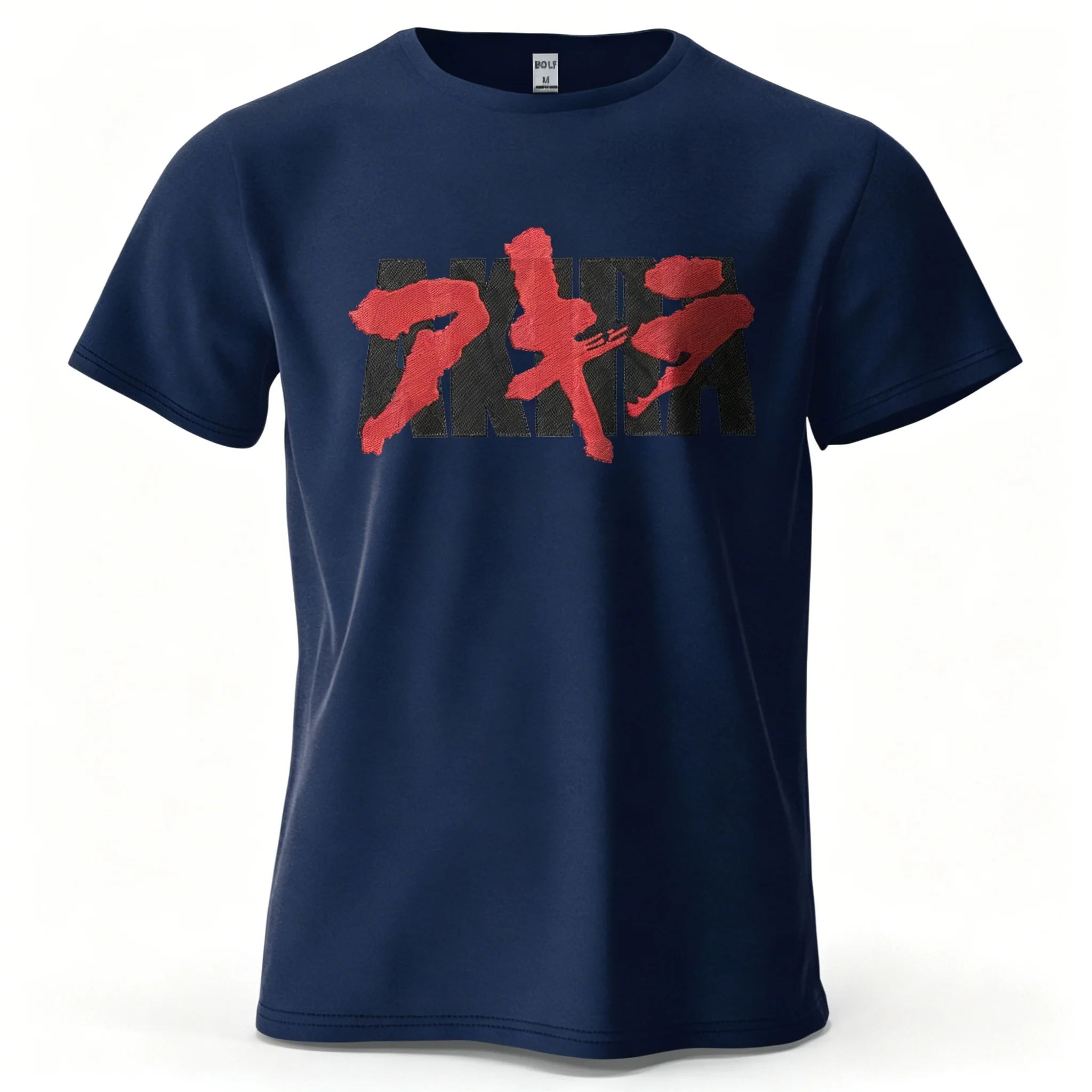Unisex Akira Anime T-shirt Retro 90s Manga Graphic Print Casual Crew Neck Short Sleeve Loose Cotton Streetwear Tee for Men Women