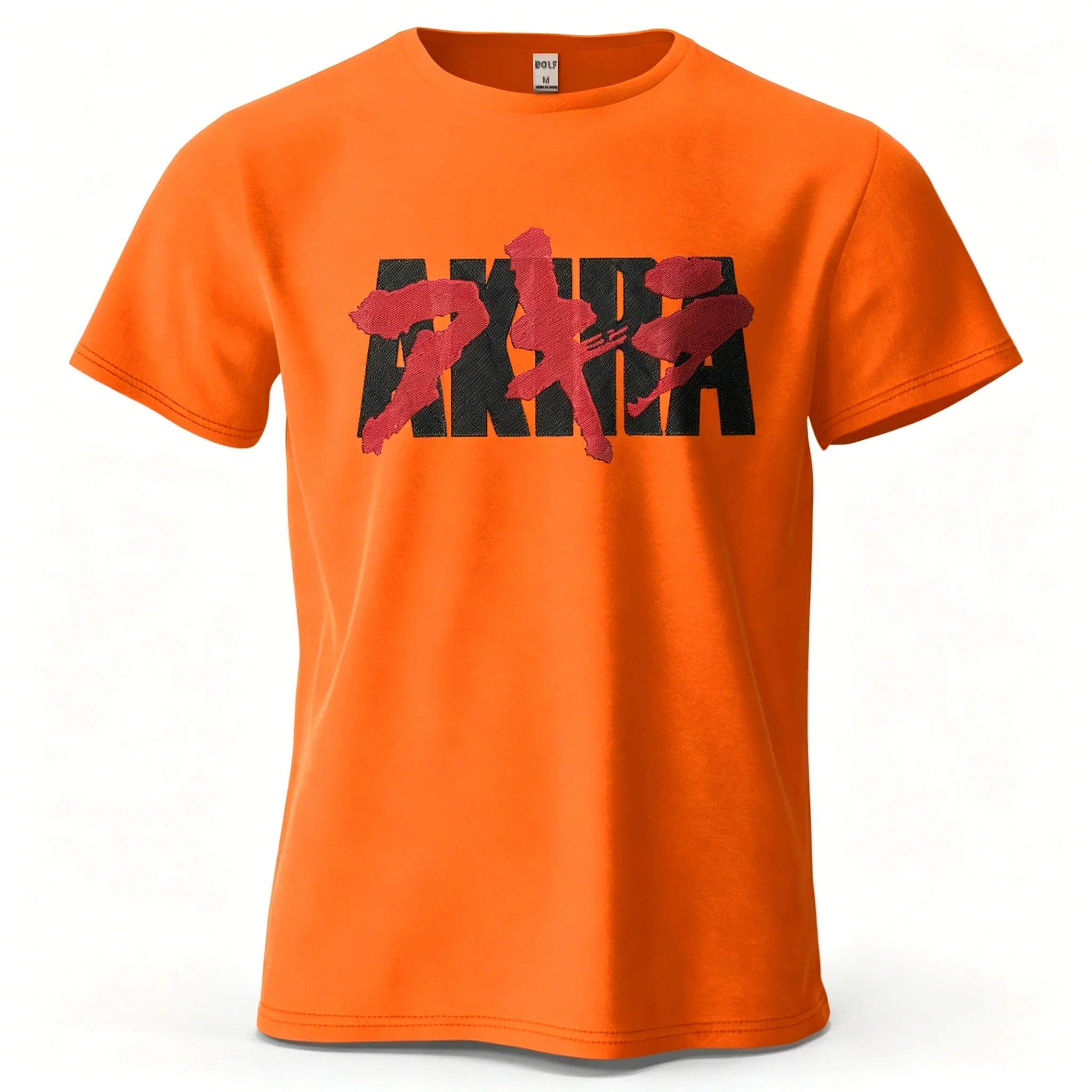Unisex Akira Anime T-shirt Retro 90s Manga Graphic Print Casual Crew Neck Short Sleeve Loose Cotton Streetwear Tee for Men Women