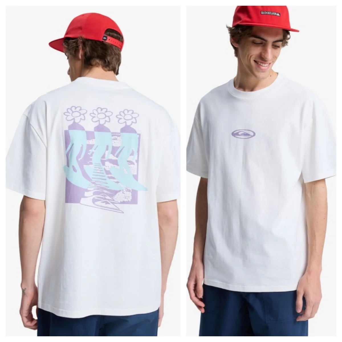 Fractured Wave Surfing Outdoor Sports T-Shirt Cotton Graphic Tee Men Women Summer Streetwear Top