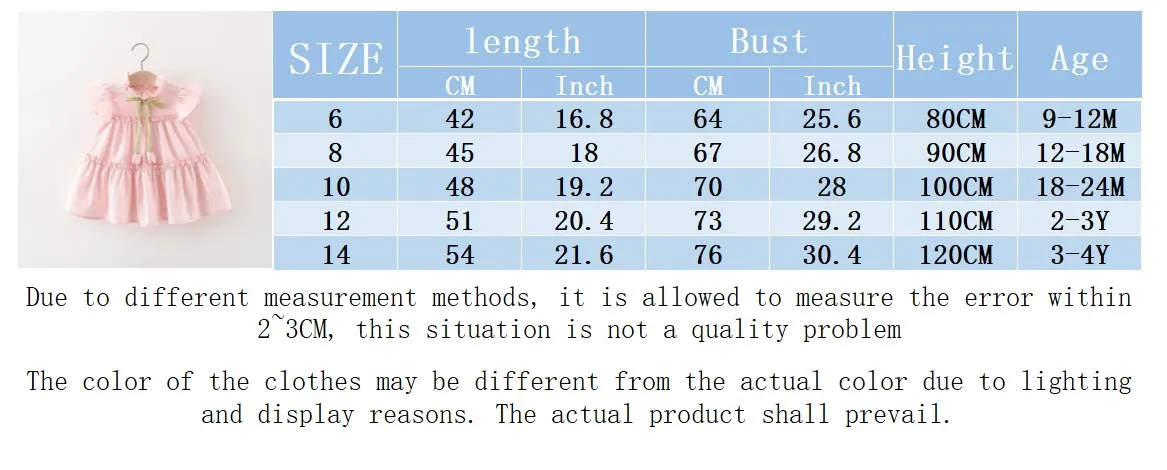 Baby Girl Dress Summer Cotton Solid Color Tulip Bow Baby Dresses Cute Casual Beach Baby Girl Clothing