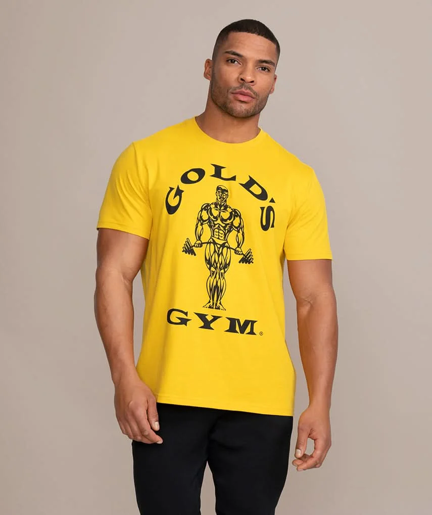 2026 GYM Muscle Joe Crew Neck T-Shirt High-end Luxury Unisex Style Both of Men and Women