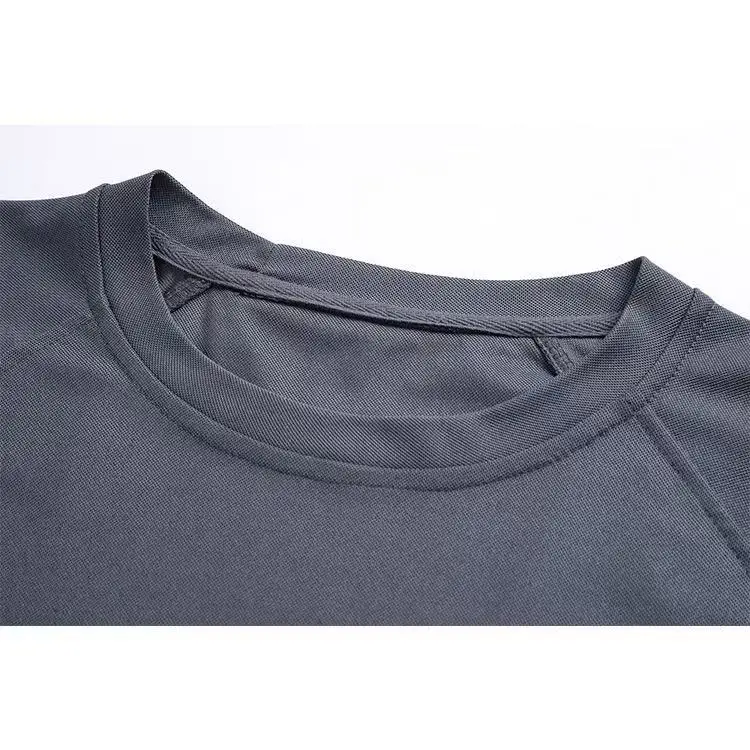 Men's Summer T-Shirt Camping Hiking Trekking Tops Running Climbing Gym Breathable Pullover Casual Cargo Training Quick Dry Shirt