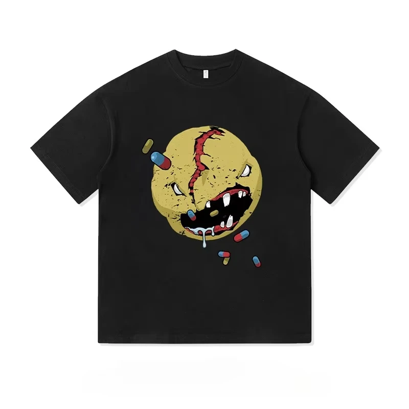 and Womens  T-shirt Tee Casuai Short Sleeve Crewneck Top Fashion Streetwear Autumn Shirt Graphic T Shirts