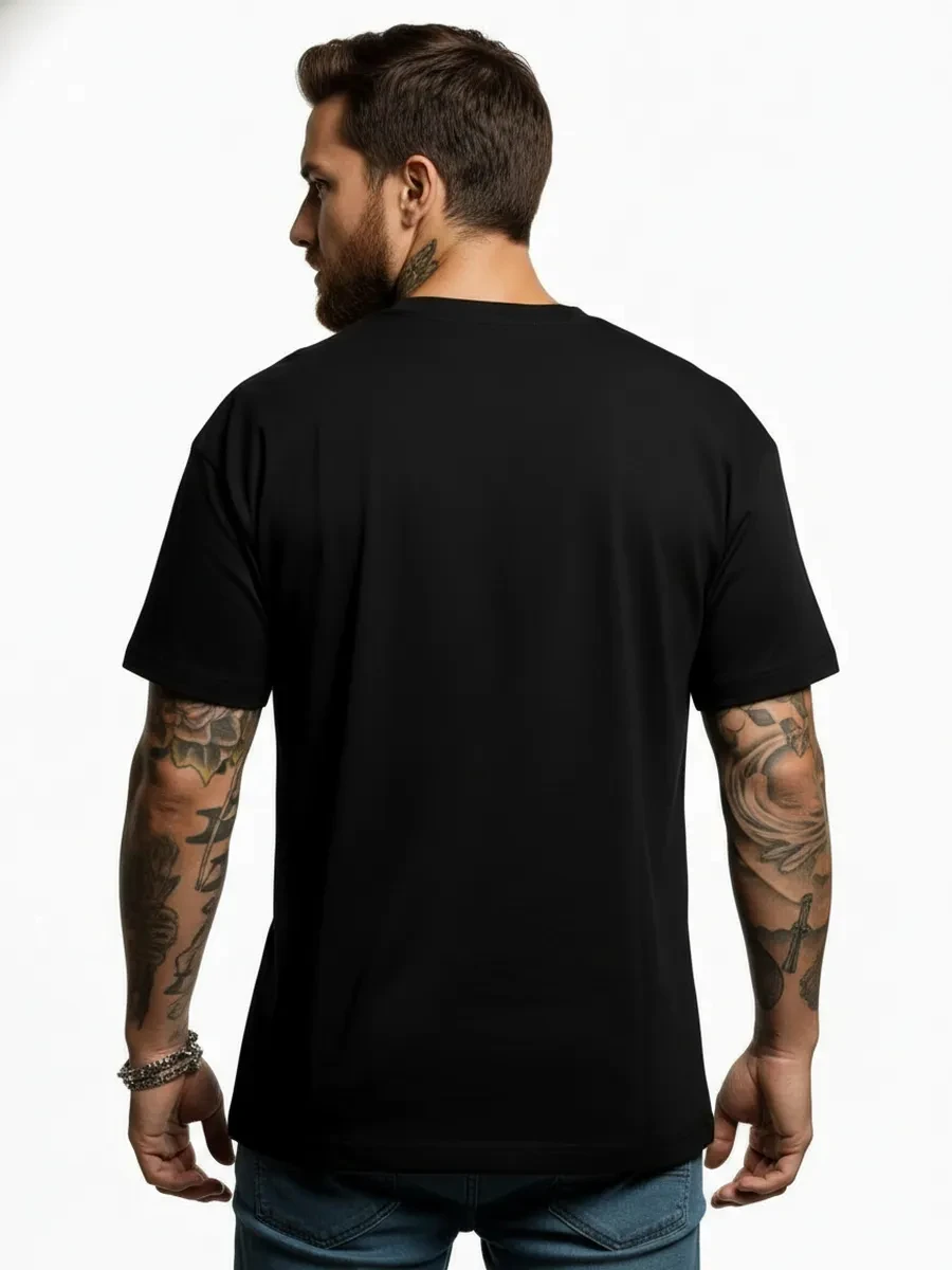 Rotterdam Record T-shirt, 1990s European Master Dutch Hip-hop Technical Music Suitable for Casual Sports T-shirt