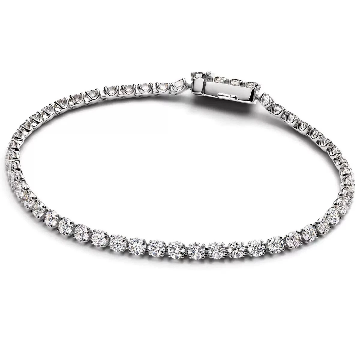 Star Shaped Adjustable Bracelet S925 Pure Silver Rose Snake Bone Chain DIY Accessories Charm Women's Jewelry Wedding Gifts