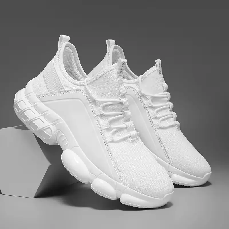 Men's Fashion Trendy Classic Outdoor Casual Shoes Lightweight Comfortable Breathable Mesh Big Size Men Shoes