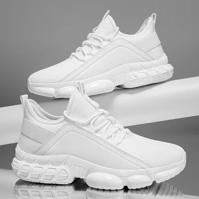 Men's Fashion Trendy Classic Outdoor Casual Shoes Lightweight Comfortable Breathable Mesh Big Size Men Shoes