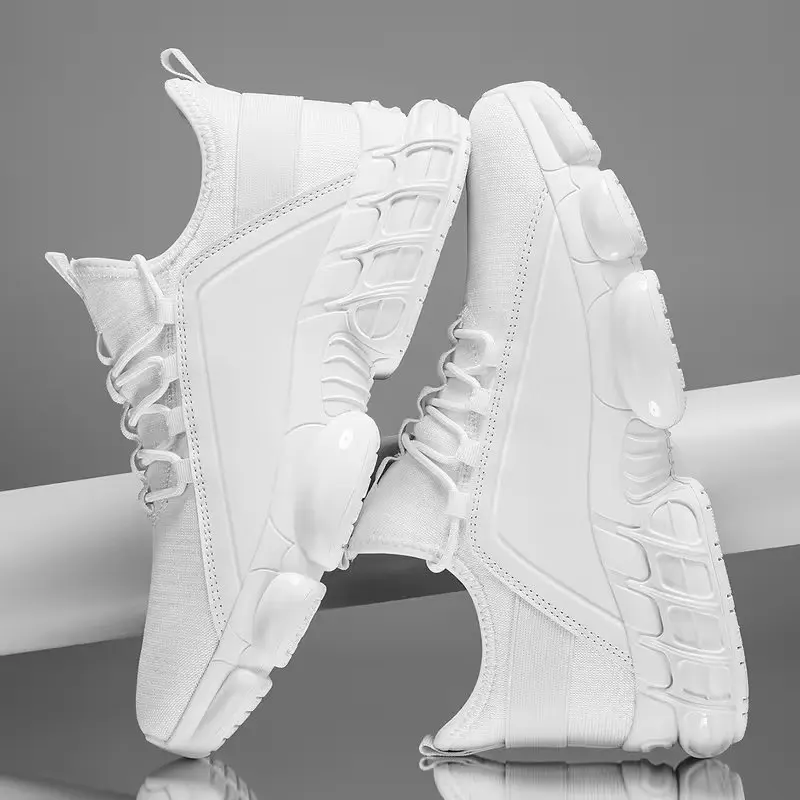 Men's Fashion Trendy Classic Outdoor Casual Shoes Lightweight Comfortable Breathable Mesh Big Size Men Shoes