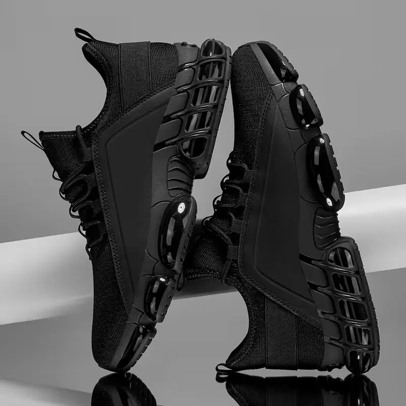 Men's Fashion Trendy Classic Outdoor Casual Shoes Lightweight Comfortable Breathable Mesh Big Size Men Shoes