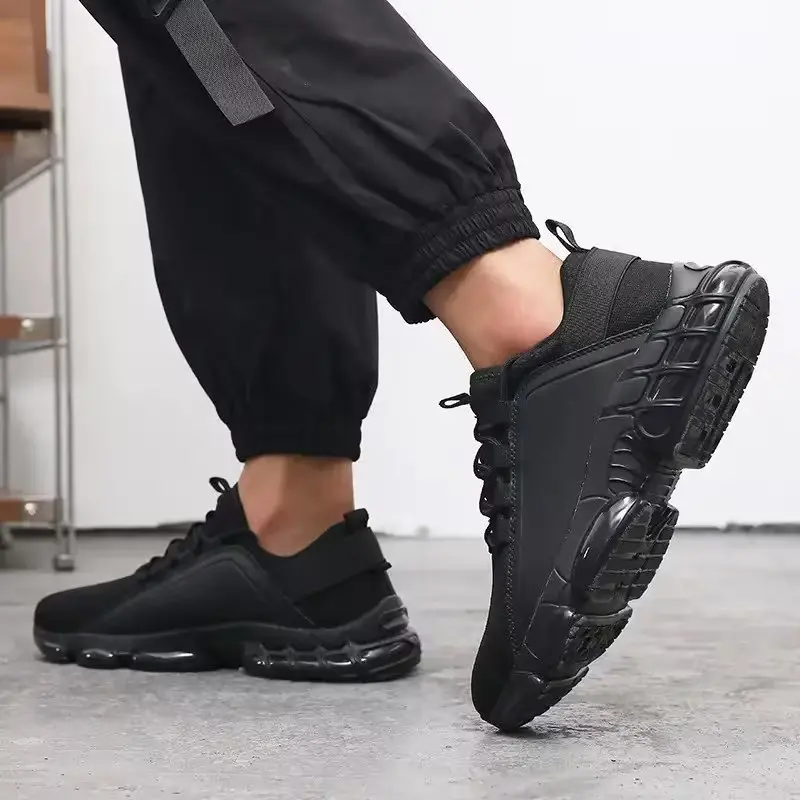 Men's Fashion Trendy Classic Outdoor Casual Shoes Lightweight Comfortable Breathable Mesh Big Size Men Shoes