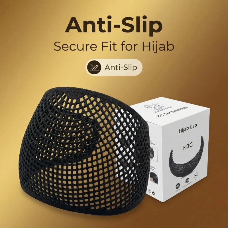 New and Popular Anti-Slip Muslim Head Covering to Prevent Headscarf from Slipping Off