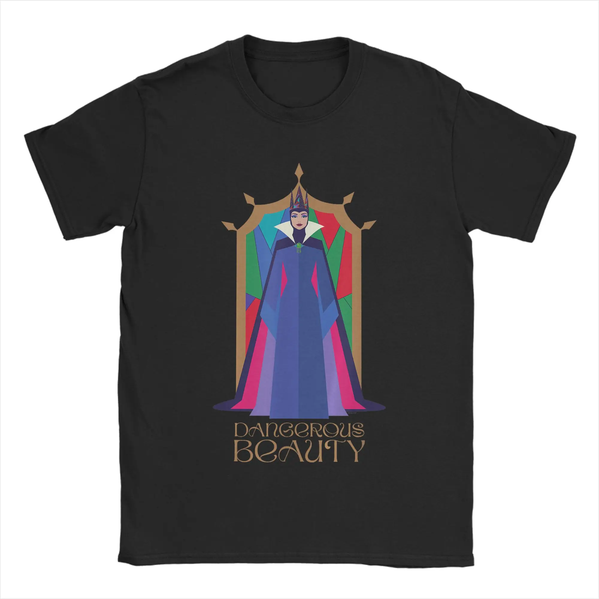 Men Women T Shirt Evil Queen Dangerous Beauty T Shirts Harajuku  Summer Tee Shirt  Funny Pattern Cotton Tops Birthday Present