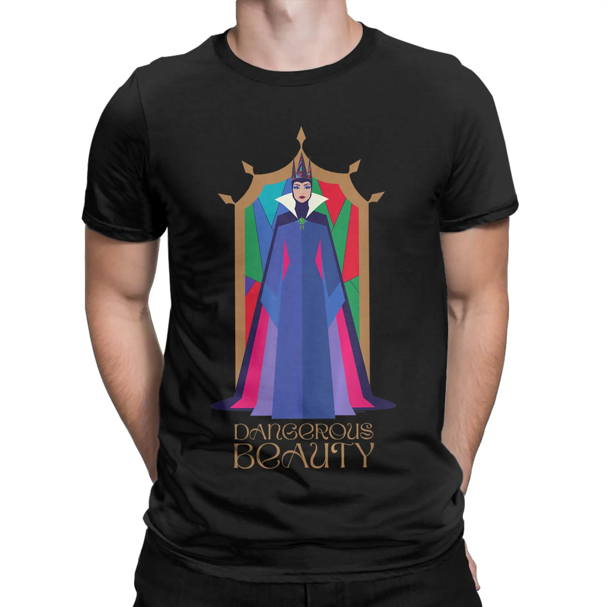 Men Women T Shirt Evil Queen Dangerous Beauty T Shirts Harajuku  Summer Tee Shirt  Funny Pattern Cotton Tops Birthday Present