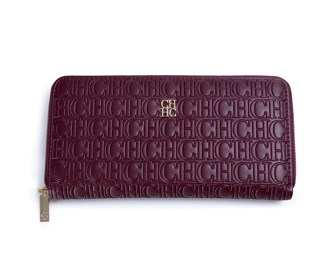 CH Standard Wallet Fashion Classic Women's Small Wallet Solid Color Design Multi-Letter Embossed Women's Coin Purse Luxury