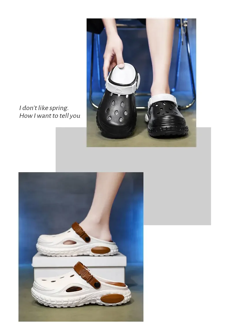 2026 Summer New Men's Thick Sole Anti-Slip Outdoor Casual Beach Sandals