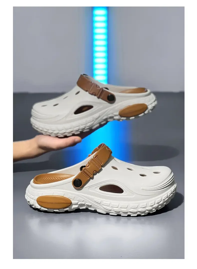 2026 Summer New Men's Thick Sole Anti-Slip Outdoor Casual Beach Sandals