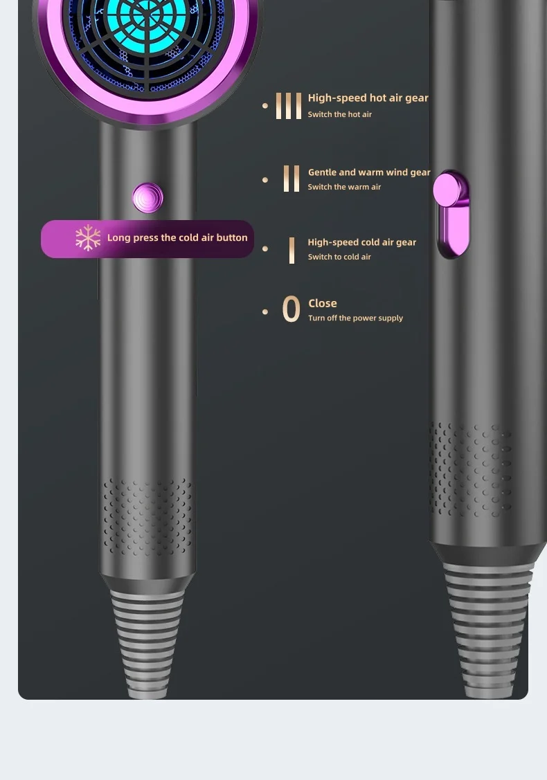 2026 High-Speed Hair Dryer 1600W, Hotel, Non Perforated Wall Mounted High-Power Non Perforated Bathroom, Bathroom, 220v
