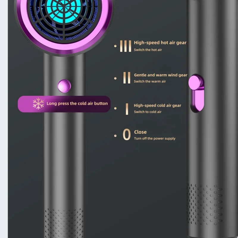 2026 High-Speed Hair Dryer 1600W, Hotel, Non Perforated Wall Mounted High-Power Non Perforated Bathroom, Bathroom, 220v
