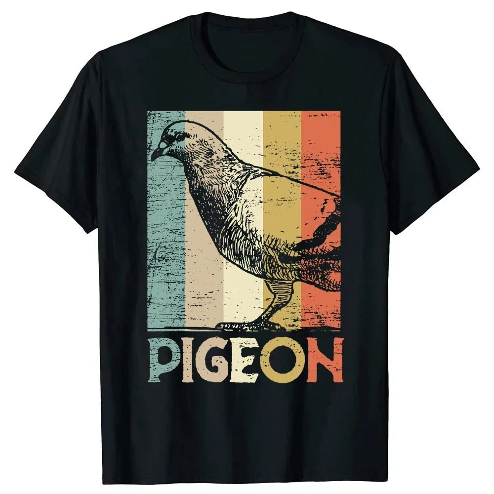 Pigeon Pigeoff Bird Birdwatcher Birdwatching T-shirt Cute Funny Graphic T-shirt Womne Tshirt T Shirt Summer Streetwear Graphic