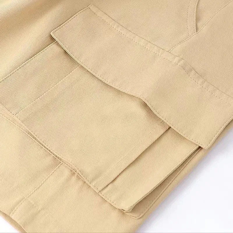 New Summer Teenage Boys Shorts Pants Casual Solid Color Loose Knee-Length Cargo Pants For Kids 3-14 Years Children Trousers