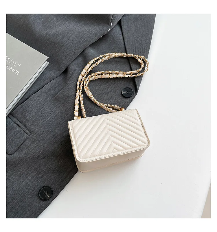 2026 5 Color NEW Design Bags for Women, Trendy New Western-style Chain Mini Crossbody Bags, Fashionable Temperament Bags