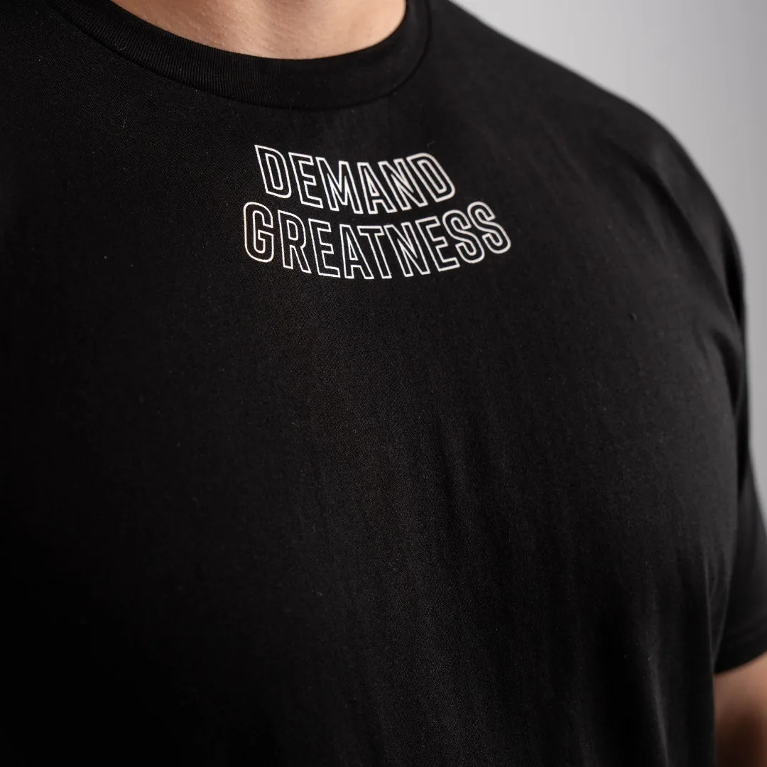 2026 New GYM Demand Greatness True-Fit Men's Meet Shirt High-end Luxury Unisex Style Both of Men and Women