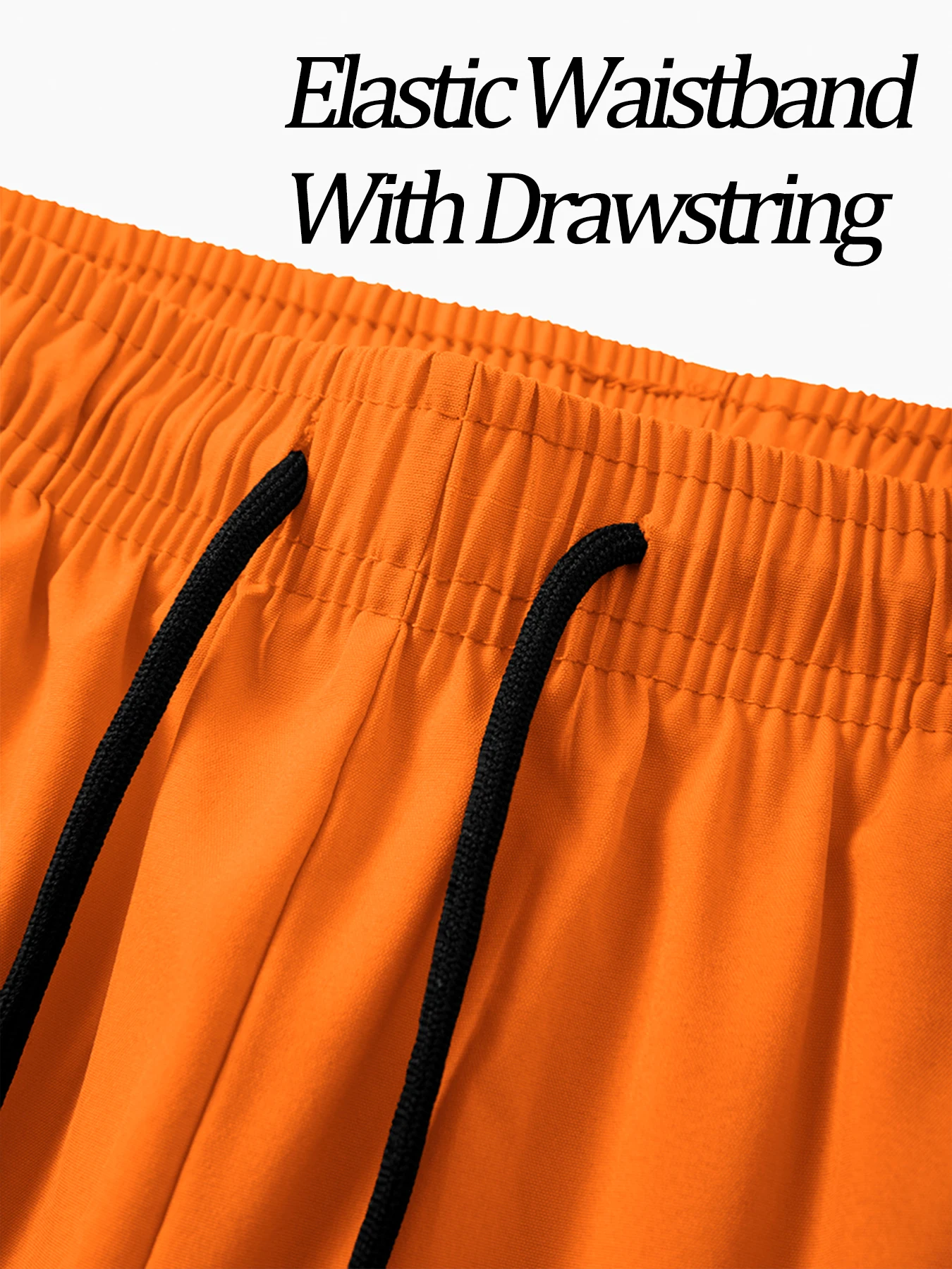 Men's Run Print Fitness Shorts Breathable Mesh Lined Summer Running Cycling Swimming Surfing Drawstring Beachwear Swim Trunks