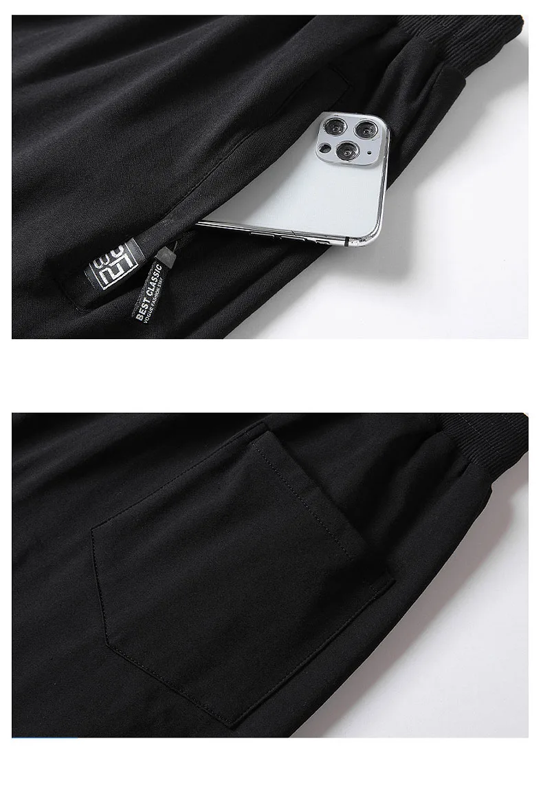 Big&Tall Cotton Shorts Men Plus Size Casual Knit Summer Thin Breathable Sports Capri Shorts Running Cropped Pants 6XL 7XL 8XL