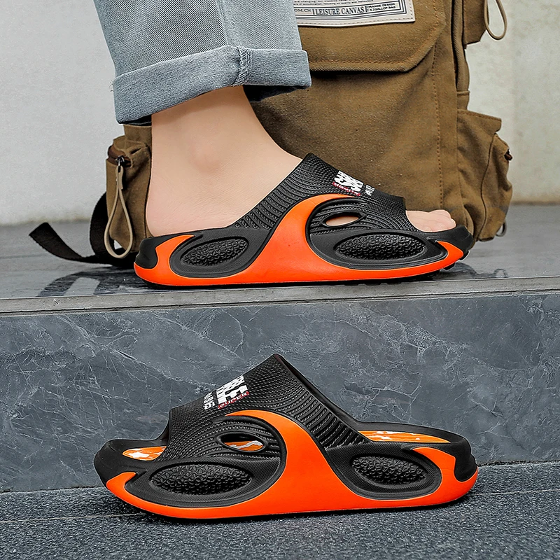 Summer New Men's Slippers EVA Soft Slides Indoor Outdoor Sandals Beach Men Casual Shoes Garden Shoes Male Couple House Slippers