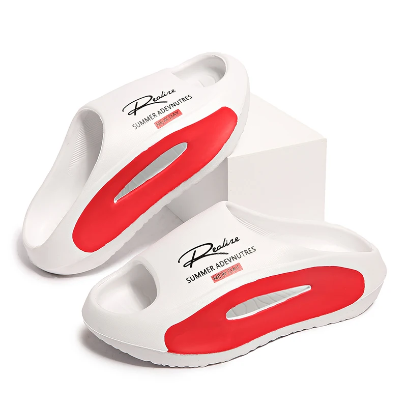 Men's Slippers EVA Non-slip Slides Fashion Slippers Comfortable Men's Slides Summer Casual Sandals Outdoor Indoor Shoes Big Size