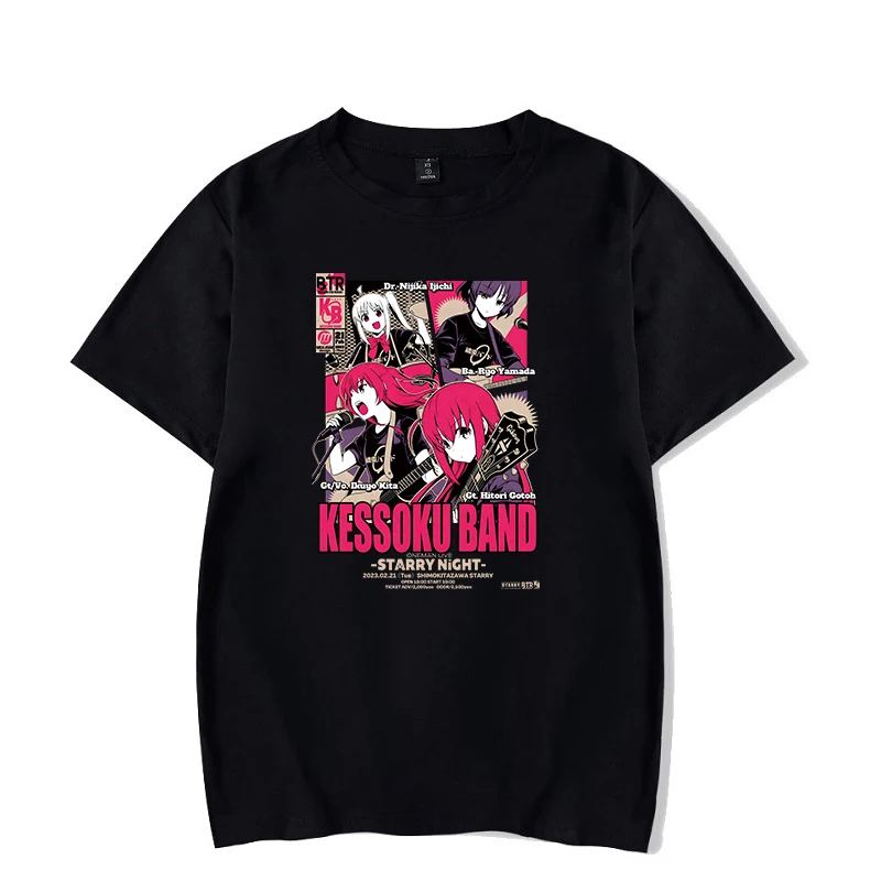 Classic Special TShirt Bocchi the Rock Gotou Hitori Manga Shirt Anime Comfortable Hip Hop Graphic T Shirt Short Sleeve Tees