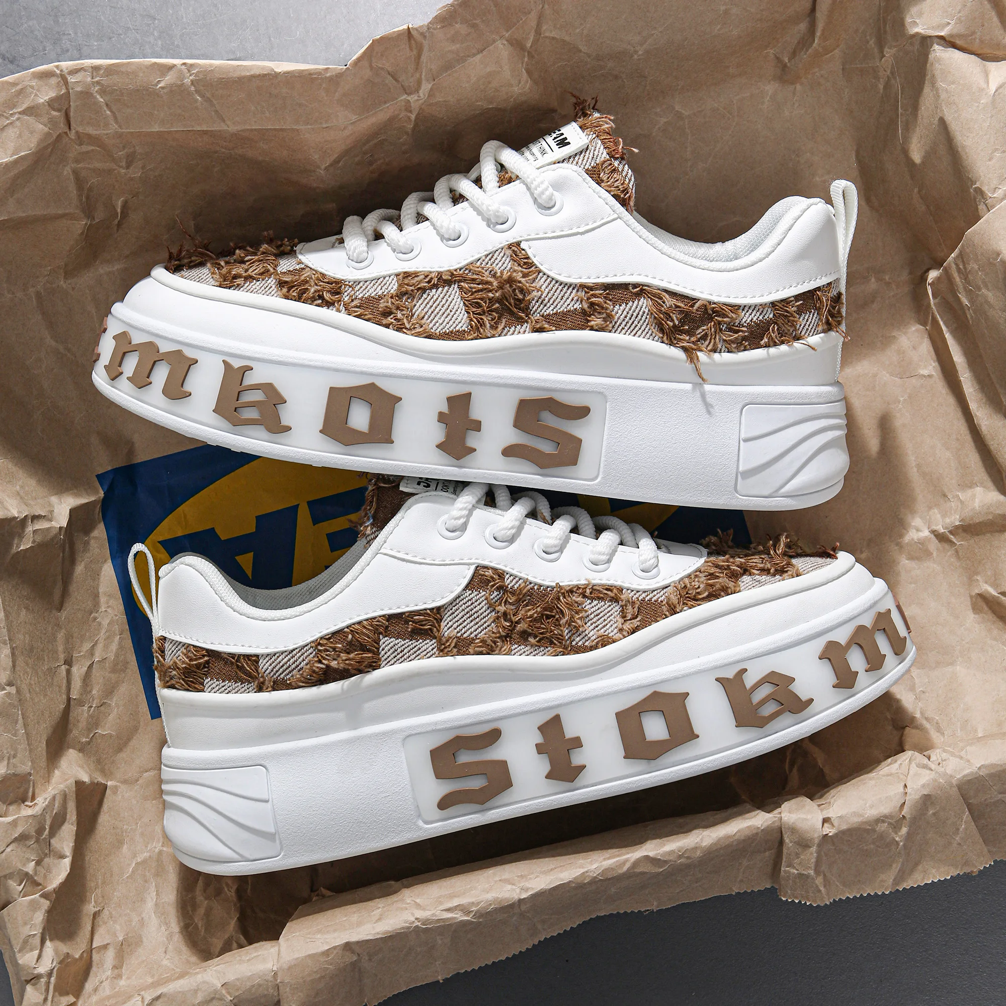 Men's Fashionable All-Match Outdoor Leisure Sports Skate Shoes New Stylish Casual Footwear