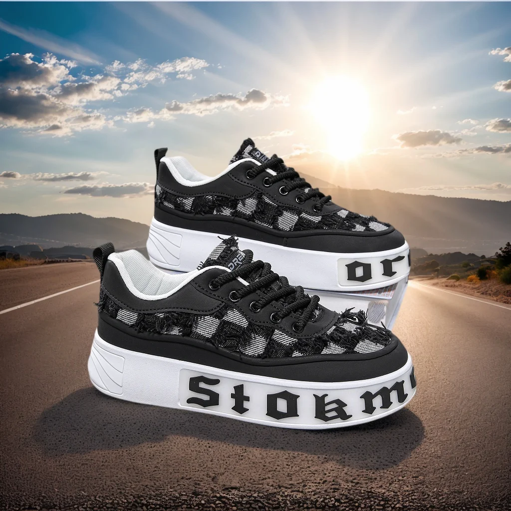 Men's Fashionable All-Match Outdoor Leisure Sports Skate Shoes New Stylish Casual Footwear