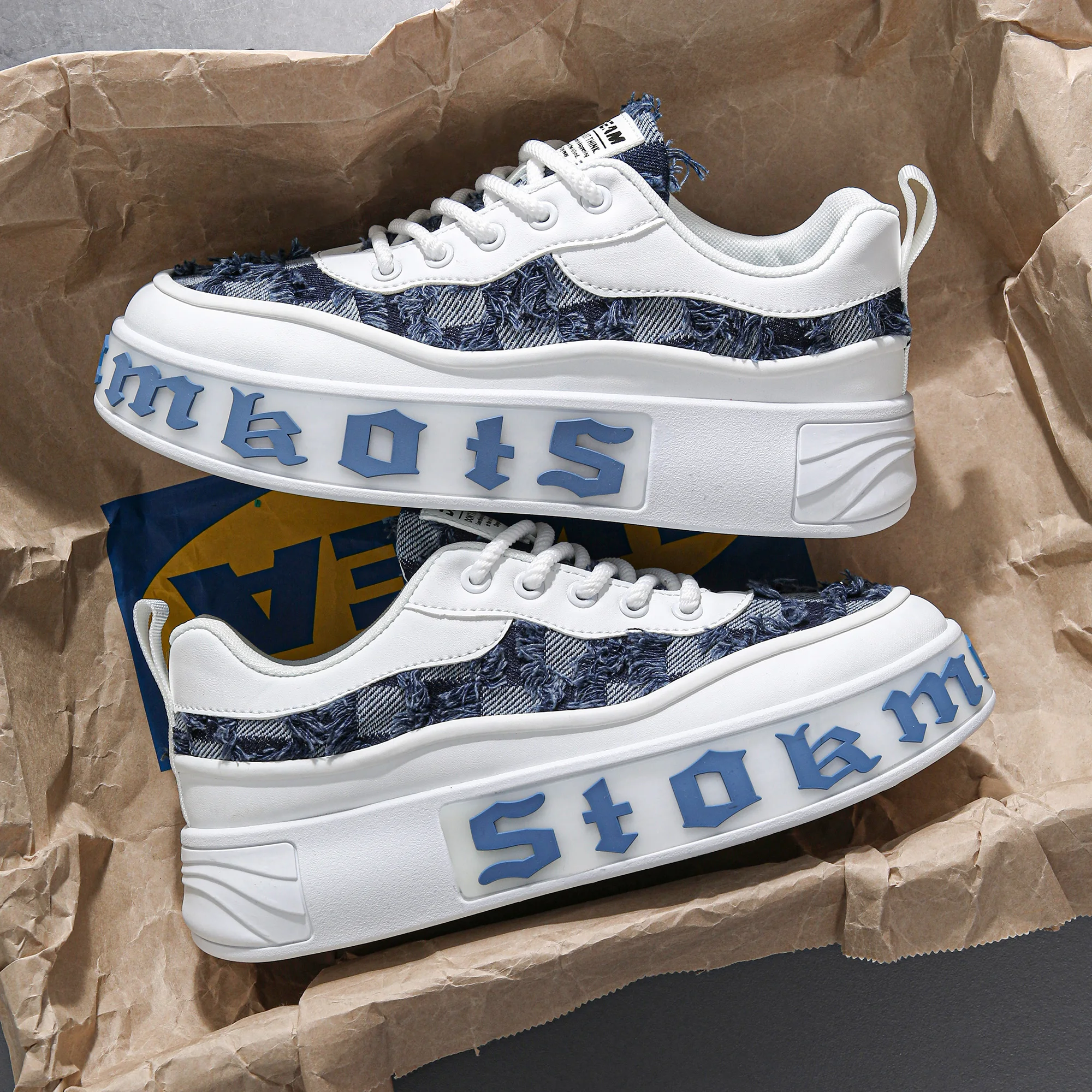 Men's Fashionable All-Match Outdoor Leisure Sports Skate Shoes New Stylish Casual Footwear
