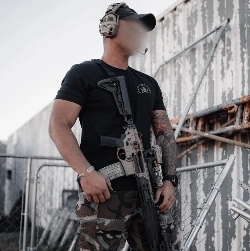 Hoist The Black Flag – Savage Tacticians Exhaust Ventilation for Cooling Suitable for Exercise Wear