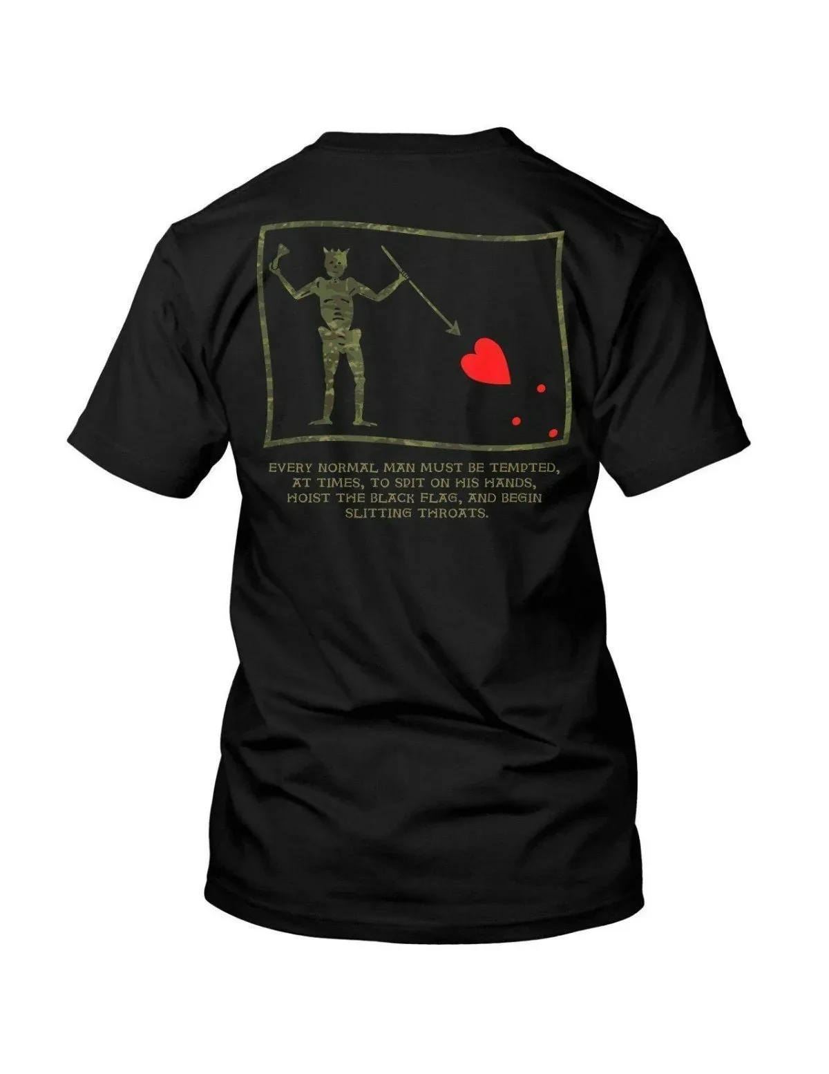 Hoist The Black Flag – Savage Tacticians Exhaust Ventilation for Cooling Suitable for Exercise Wear
