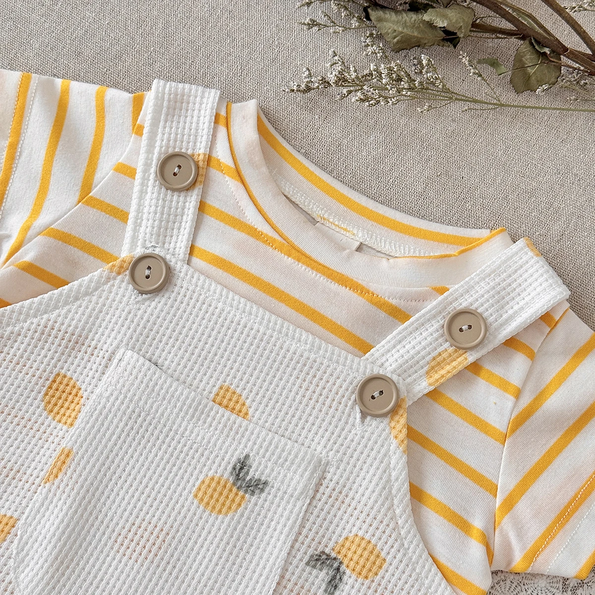 Infant Cartoon Lemon BABY Romper Short Sleeve for Boys Girls Overall One Piece Cute Newborn Outfit Summer 0-3Y