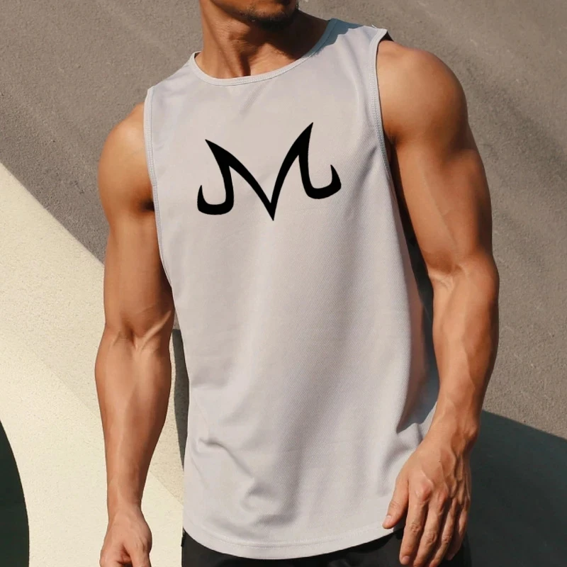 Summer Training Clothing Quick-drying Bodybuilding Vest Men's Gym Fitness Superhero Sleeveless Shirt Anime Zt Casual Vest