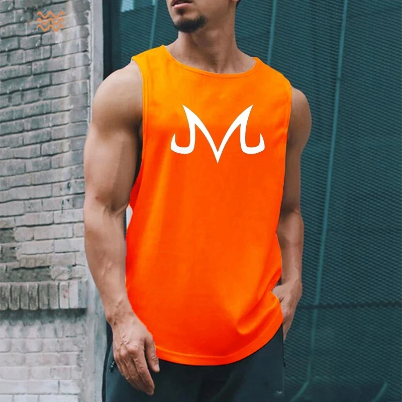 Summer Training Clothing Quick-drying Bodybuilding Vest Men's Gym Fitness Superhero Sleeveless Shirt Anime Zt Casual Vest
