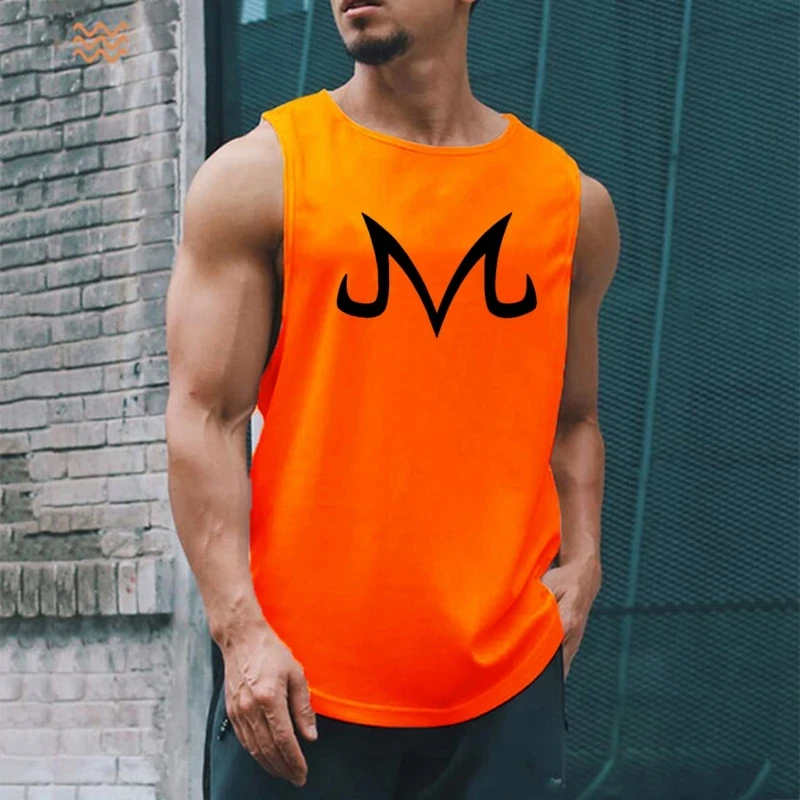 Summer Training Clothing Quick-drying Bodybuilding Vest Men's Gym Fitness Superhero Sleeveless Shirt Anime Zt Casual Vest