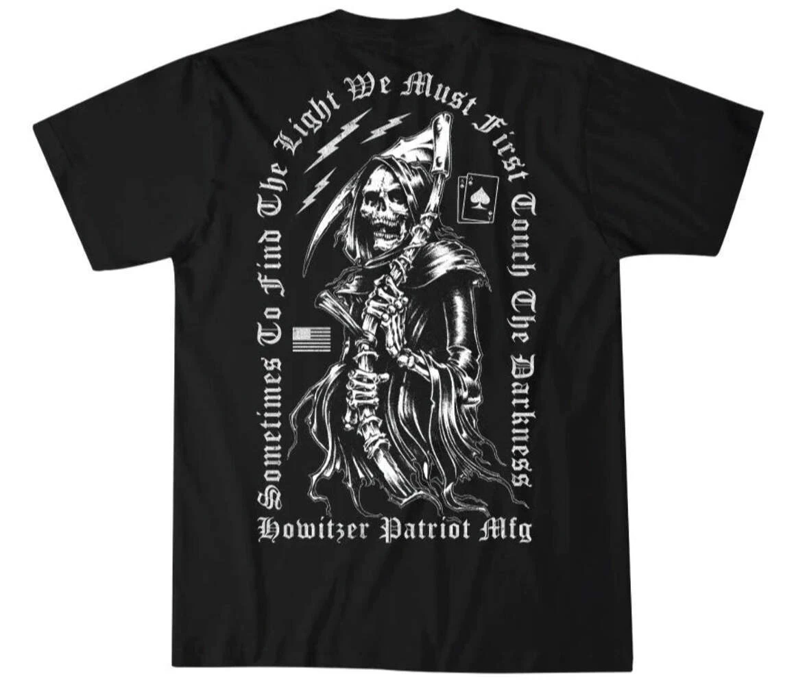 Howitzer Men's T-shirt Find The Light Military Grunt MFG - Suitable for Sports Wear Pure Cotton