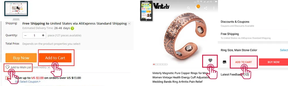 Vinterly Pure Copper Rings for Women Men 6mm Wide Finger Jewelry Shiny High Polished Metal Minimalist Copper Ring
