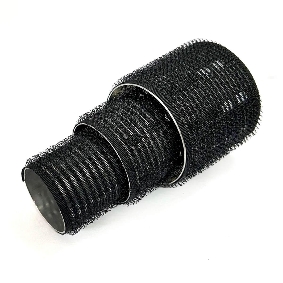6pcs/set Aluminum Core Hair Rollers Fast Heat Self-Grip Light Thermal Ceramic Volume Styling Round Barrel Curler Black 60mm 1948