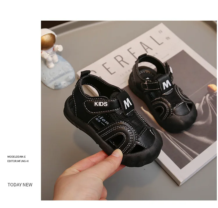 Boy Sandals 2026 summer New Baby Walking Shoes Soft Sole Girls' Sandals Mesh Shoes Children's Sandals Versatile Children's Shoes